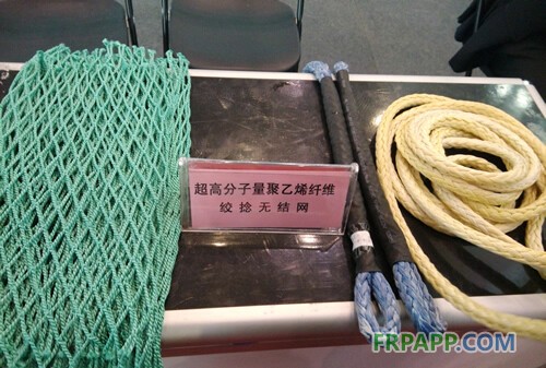 復合材料應用網-超高分子量聚乙烯纖維絞捻無結網